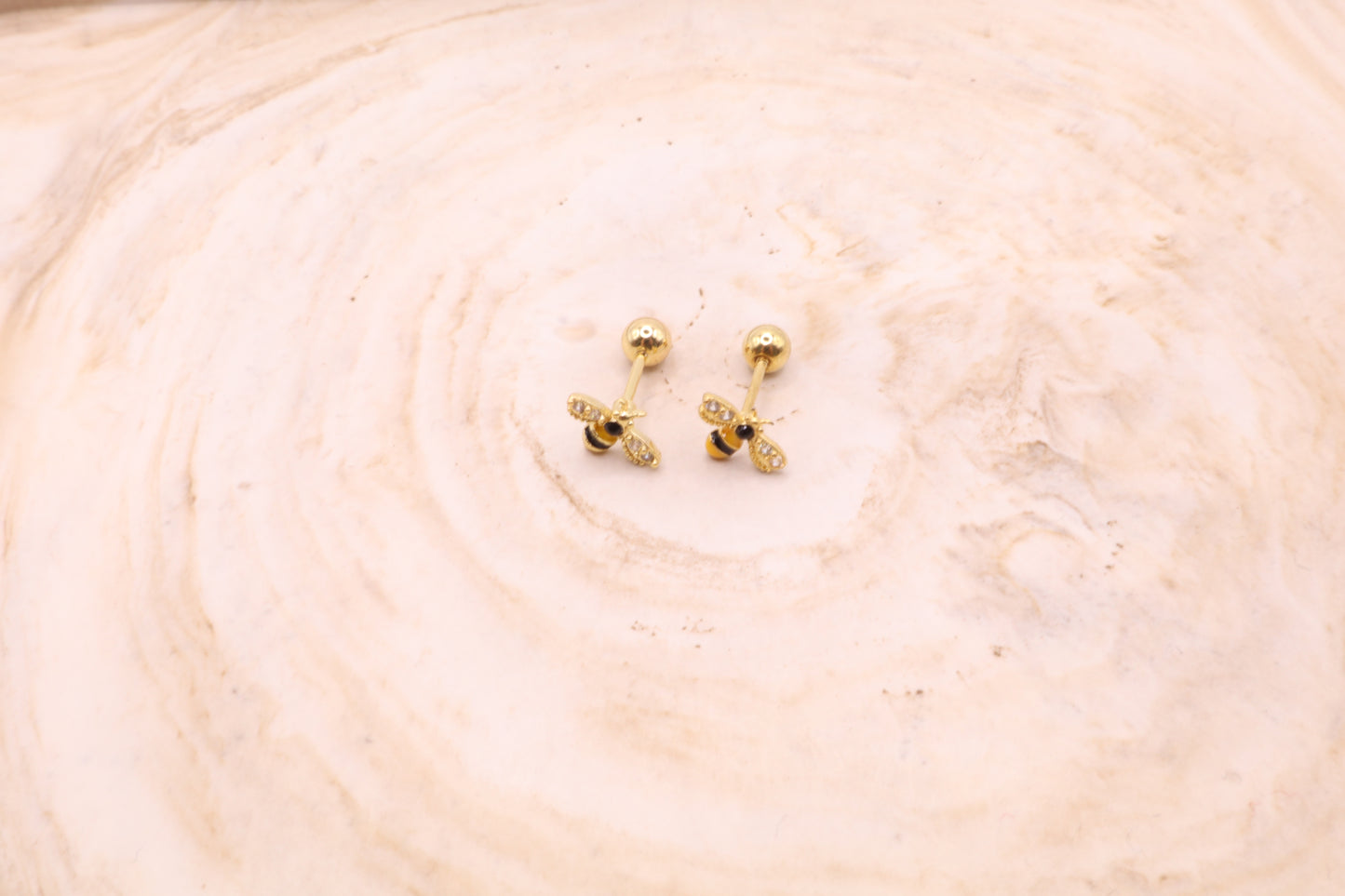 The Bee studs (screw back)