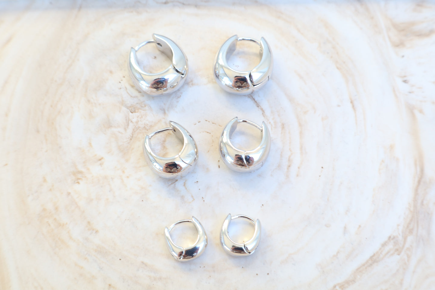 Rowena earrings (Silver)