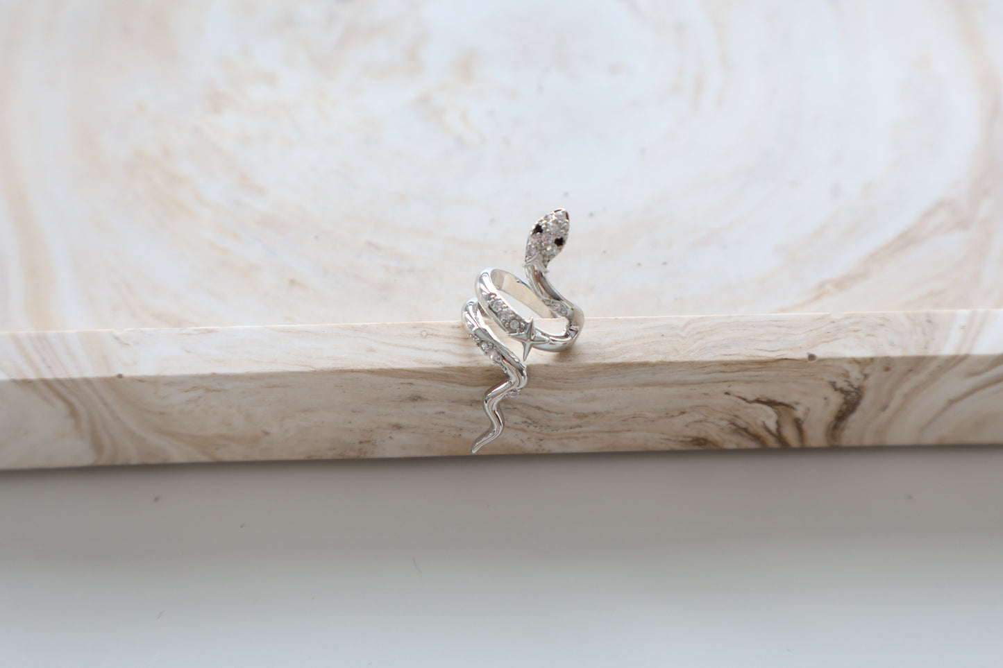 Serpent ear cuff