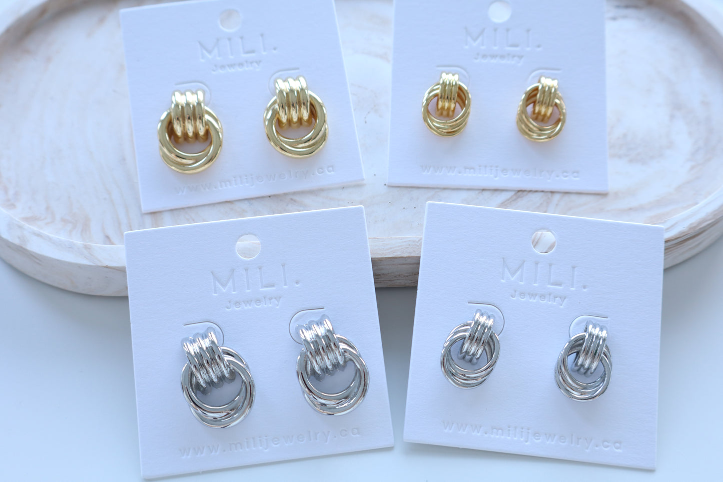 Kaia earrings (two sizes)