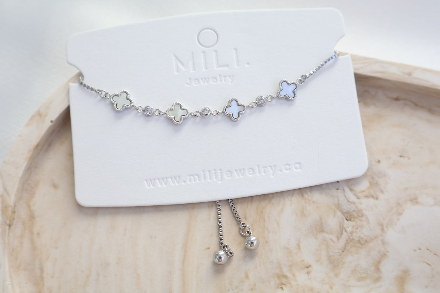 Emma bracelet (DS, mother of pearl)