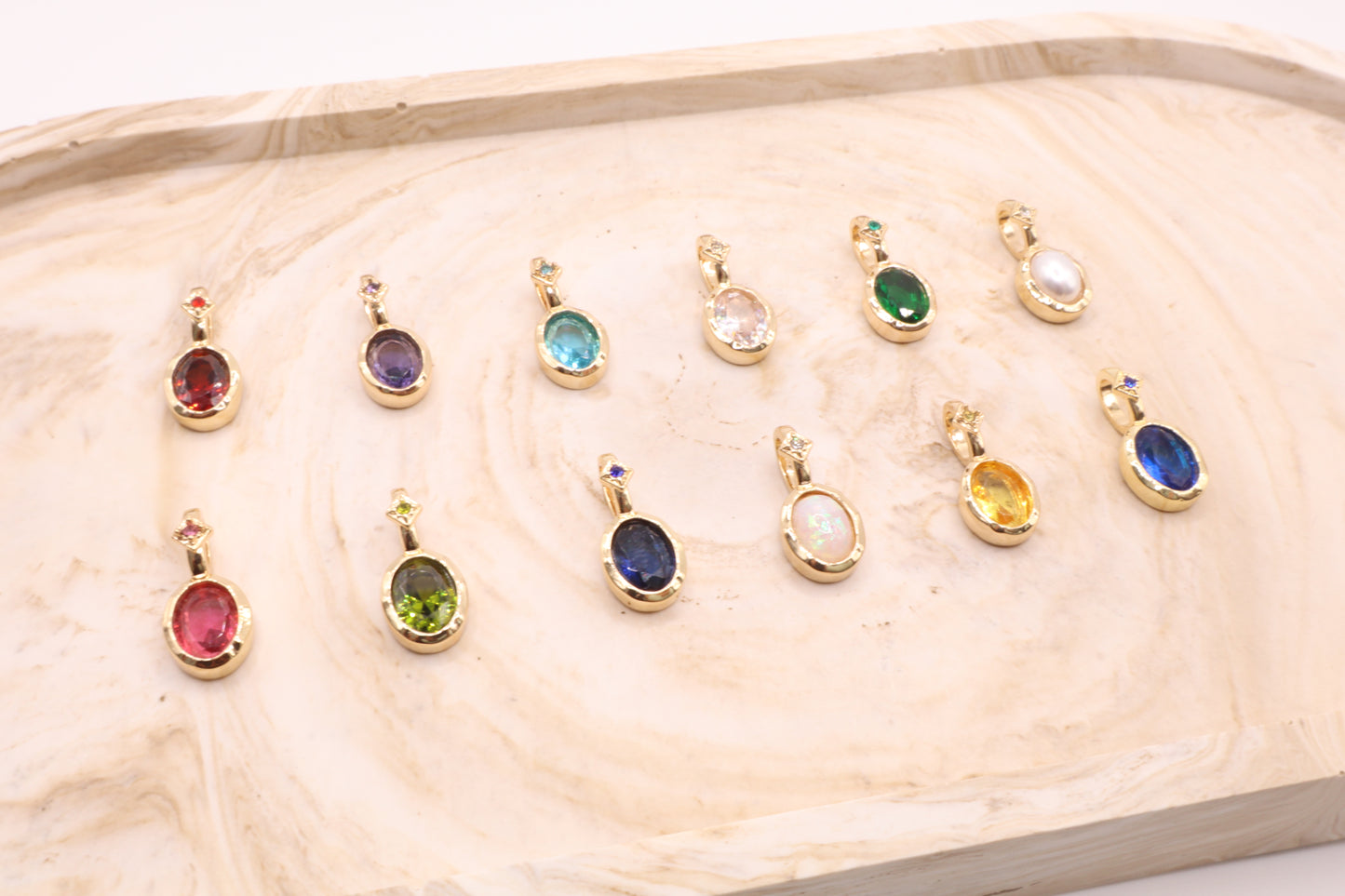 Birthstone necklace
