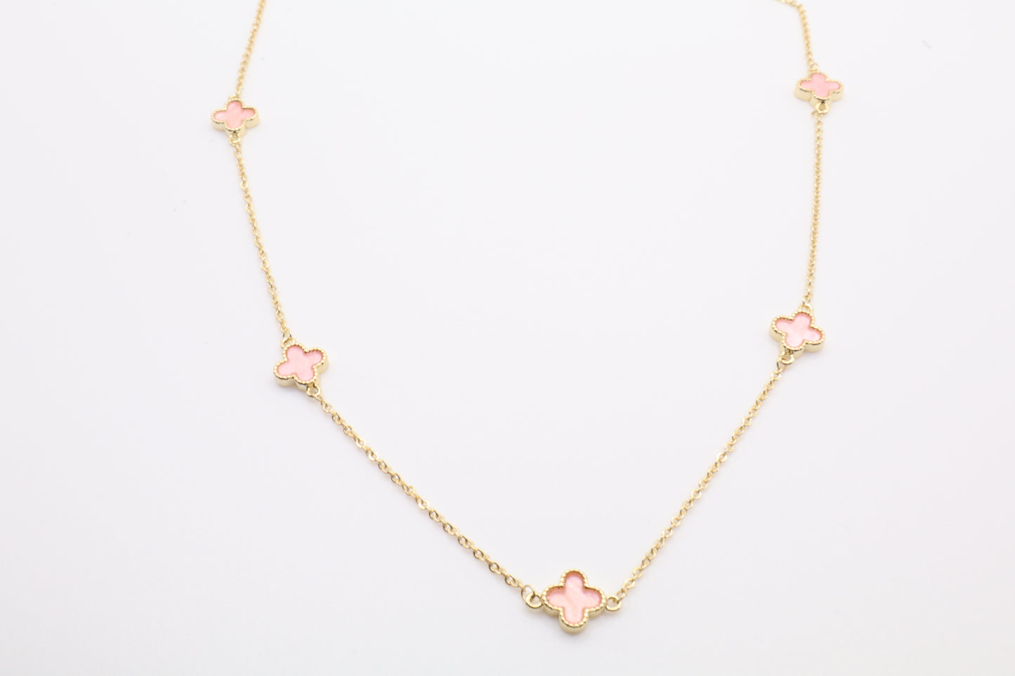 Emma charm necklace (five colors)
