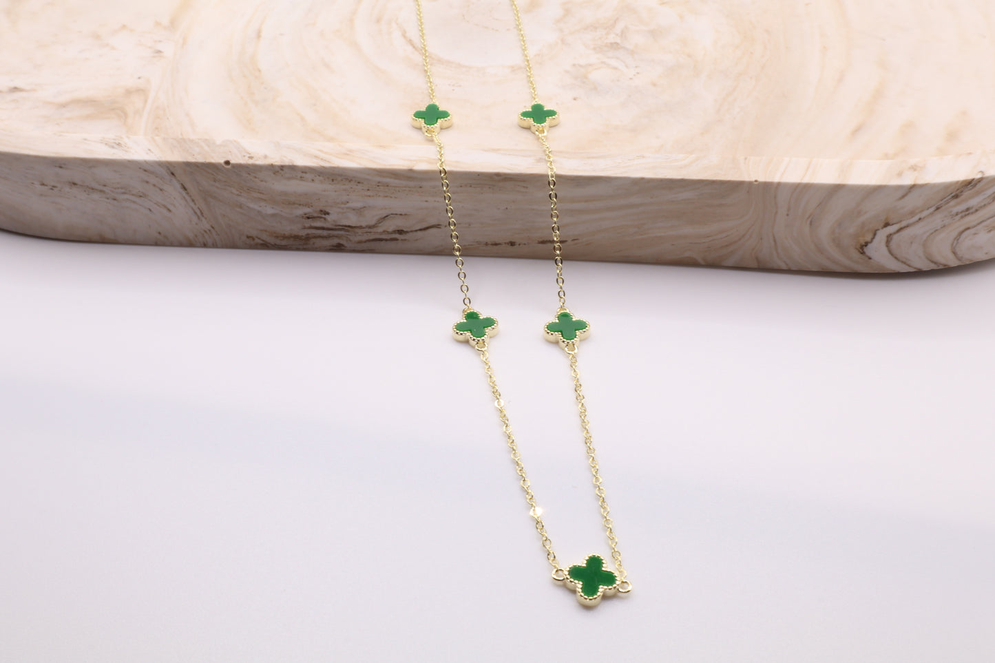 Emma charm necklace (five colors)