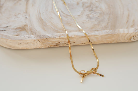 The Bow Choker Necklace