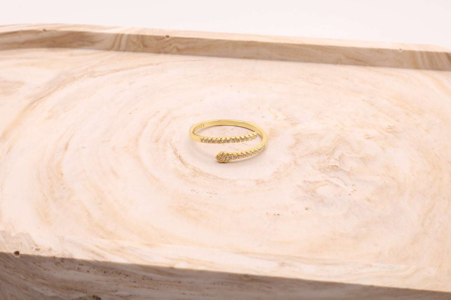 Serpent ring (two colors)