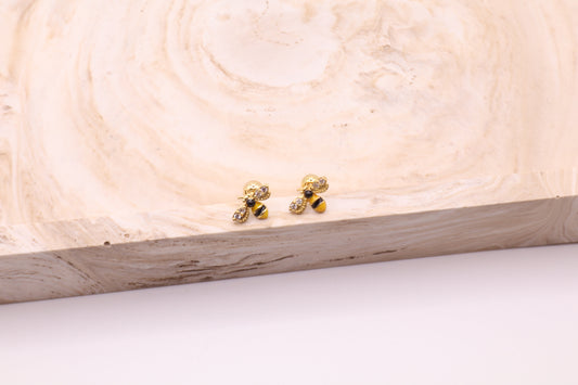 The Bee studs (screw back)