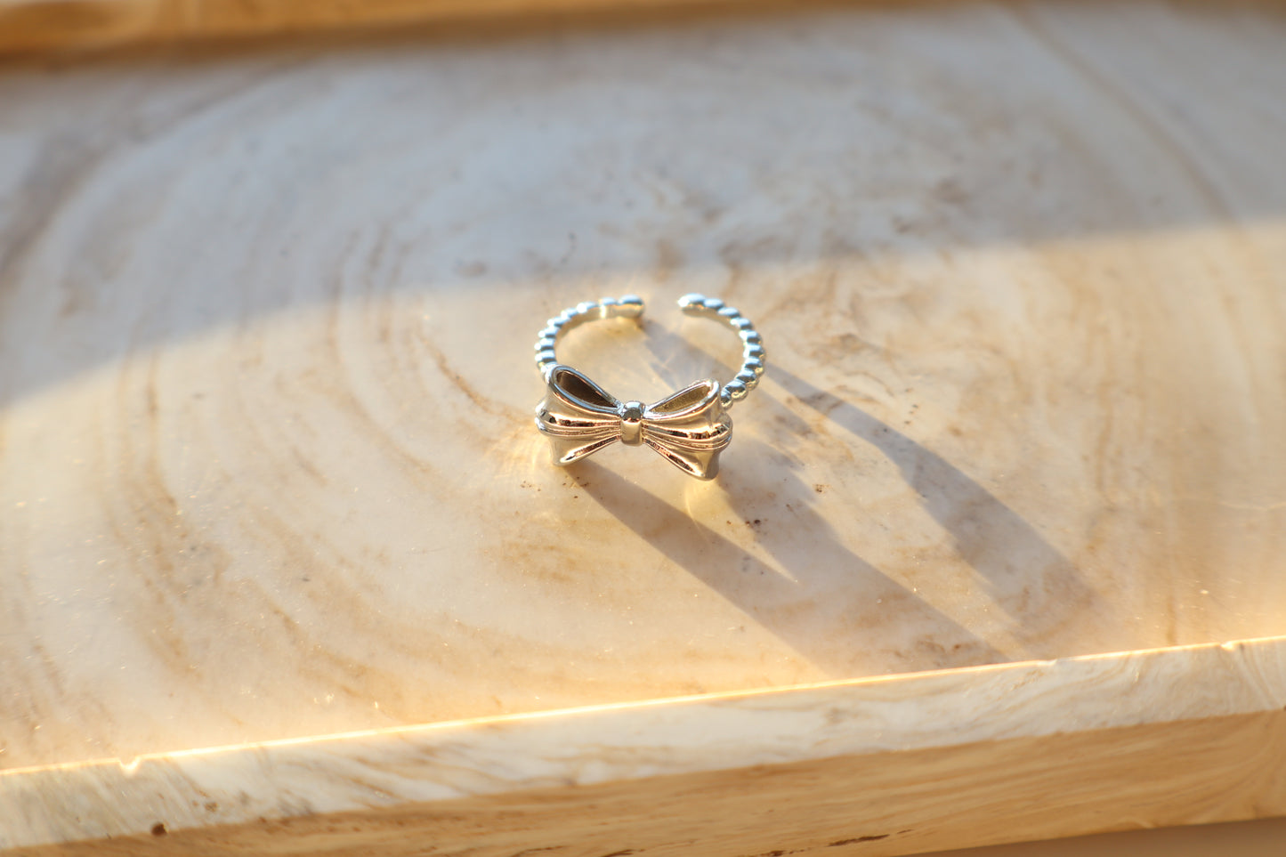 The Bow Ring (silver)