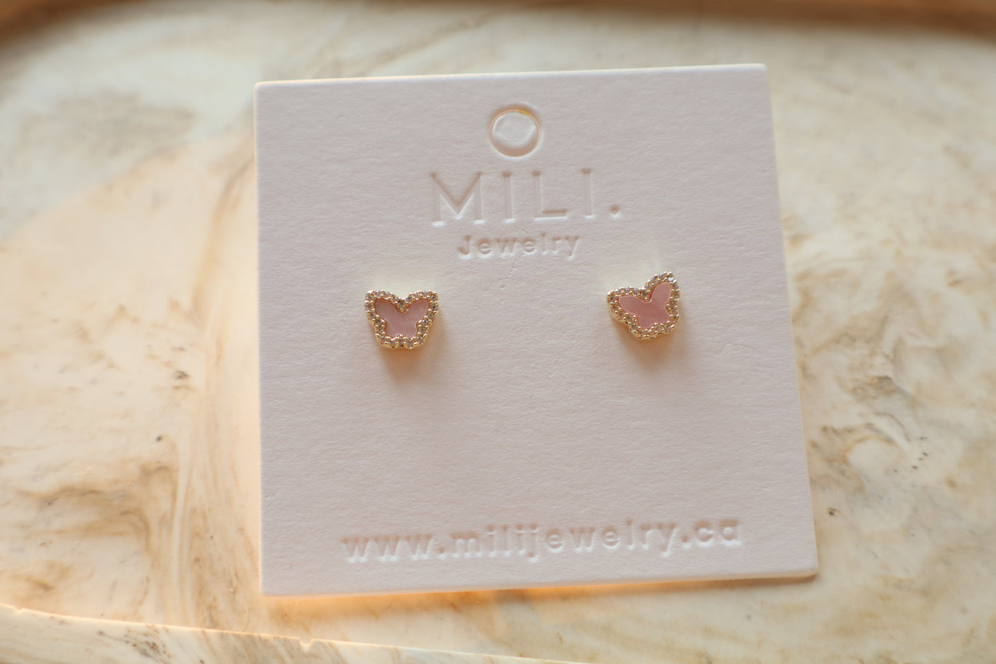 Alexa Studs (pink)