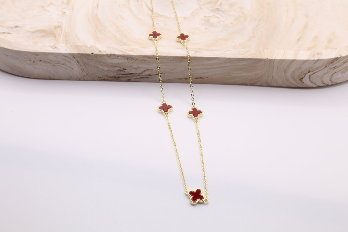 Emma charm necklace (five colors)
