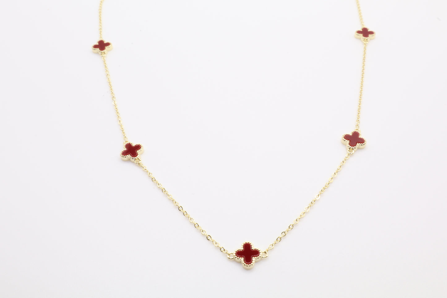 Emma charm necklace (five colors)