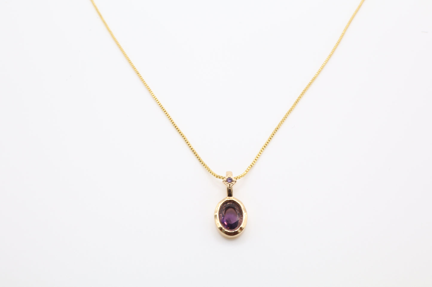 Birthstone necklace